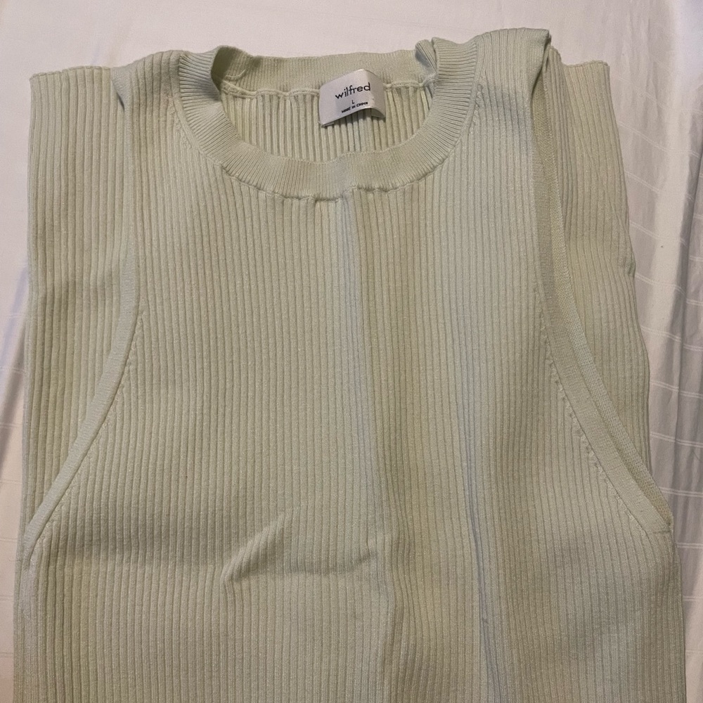 Aritzia Wilfred knitted dress